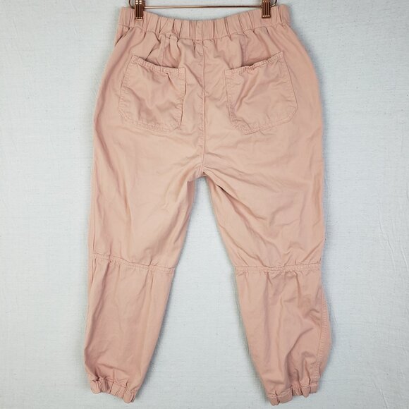 Free People Cadet Jogger Pants Button Fly Light Pink size S Bohemian Resort - Picture 7 of 13